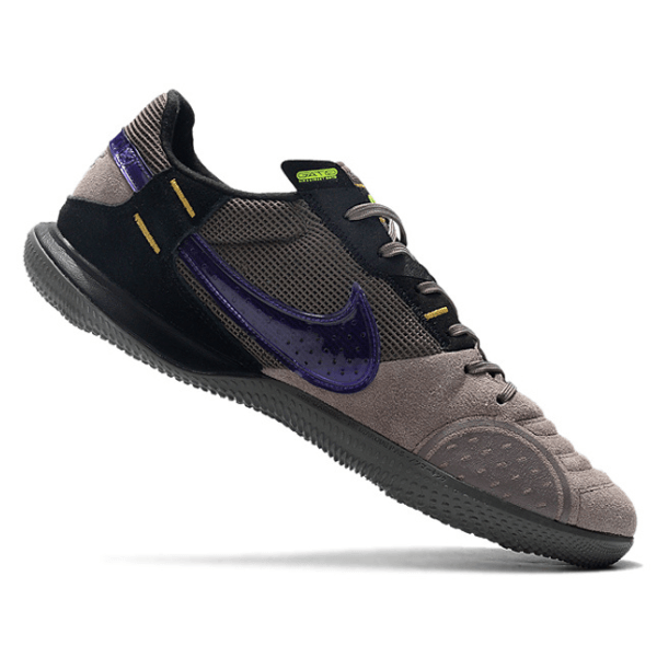 Chuteira Futsal Nike Streetgato IC Cinza e Roxa - VN Esportes