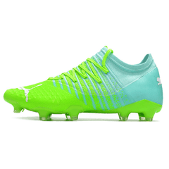 Chuteira Puma Future Z 1.3 FG Azul e Verde - VN Esportes